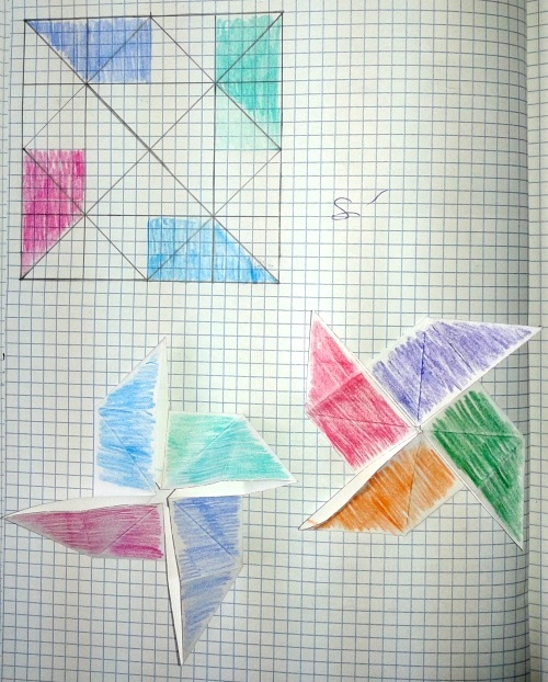 Girandola in origami